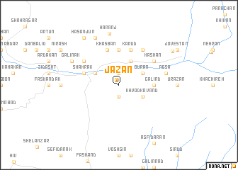 map of Jazan