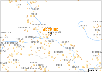 map of Jazbina