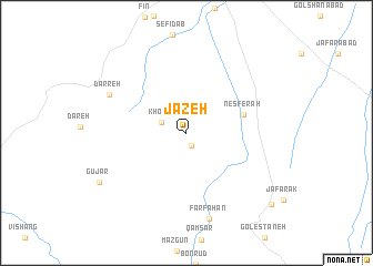 map of Jazeh