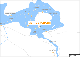 map of ((Jazīrat Sūsah))