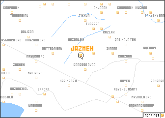 map of Jazmeh