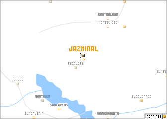 map of Jazminal