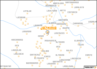 map of Jazminia