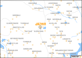 map of Jazmín