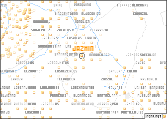 map of Jazmín