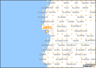 map of Jbail