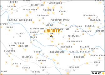 map of Jbinate