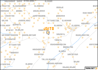 map of Jdītā