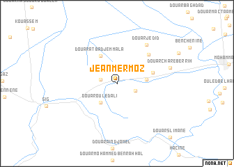 map of Jean-Mermoz