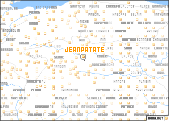 map of Jean Patate