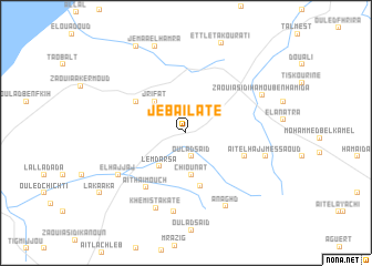map of Jebailate