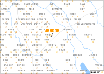 map of Jebanē