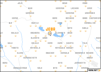 map of Jeba