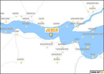 map of Jebga