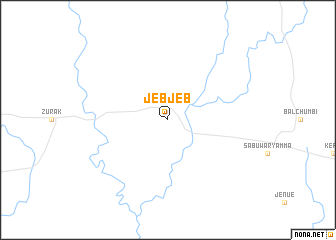 map of Jebjeb