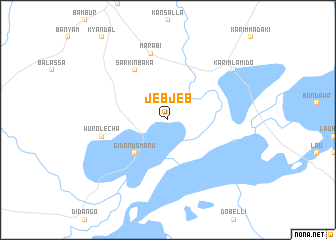 map of Jebjeb