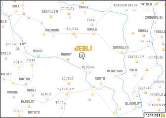 map of Jebli