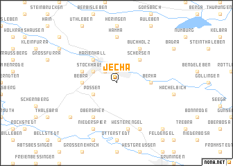 map of Jecha