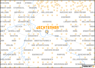 map of Jechtenham