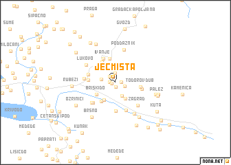 map of Ječmišta