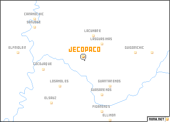 map of Jecopaco