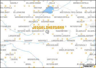 map of Jeddeloherdamm