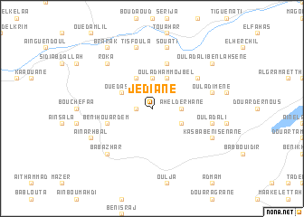 map of Jediane