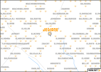 map of Jediane