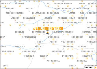 map of Jedlanka Stara