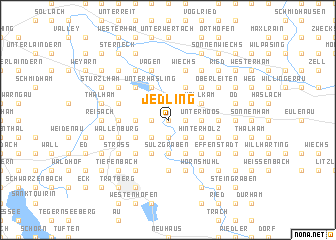 map of Jedling