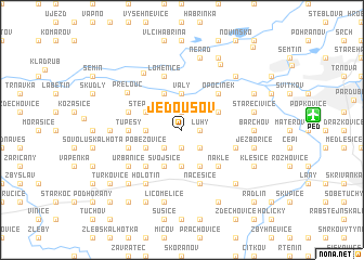 map of Jedousov