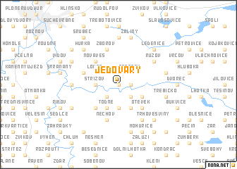 map of Jedovary