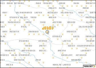 map of Jedov