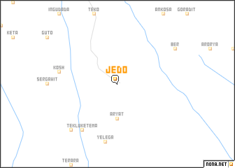 map of Jedo