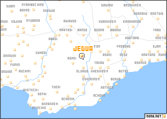 map of Jedua