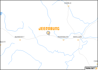 map of Jeerabung
