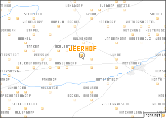 map of Jeerhof