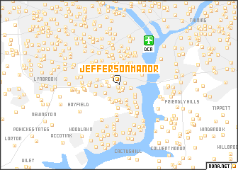 map of Jefferson Manor