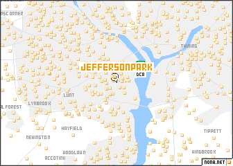 map of Jefferson Park