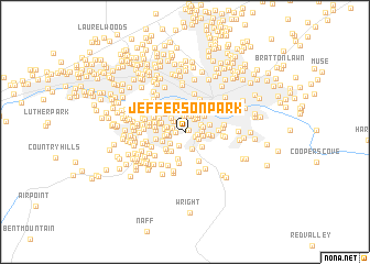 map of Jefferson Park