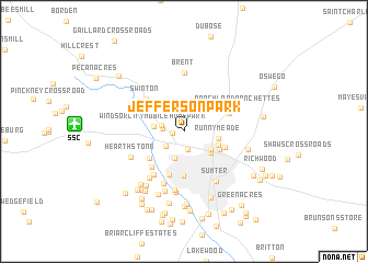 map of Jefferson Park