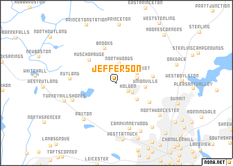 map of Jefferson