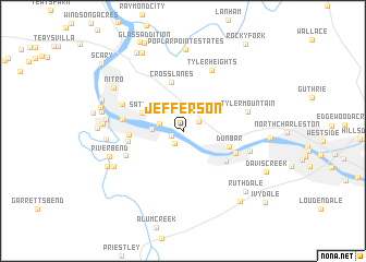 map of Jefferson