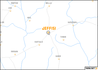 map of Jeffisi