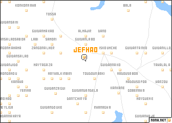 map of Jéfhao