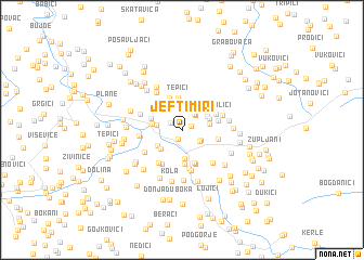 map of Jeftimiri