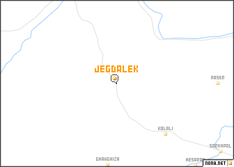 map of Jegdalek