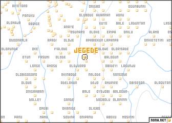 map of Jegede