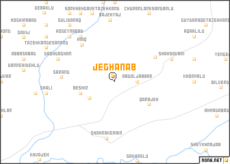map of Jeghanāb