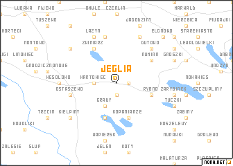 map of Jeglia